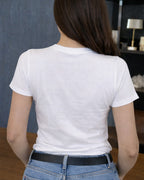 Camiseta 100% Algodão Feminina "Amor De Mãe Mais Bonito Que Existe" Dia Das Mães