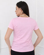 Camiseta Feminina 100% Algodão "Super Mãe Super Mulher" Dia Das Mães