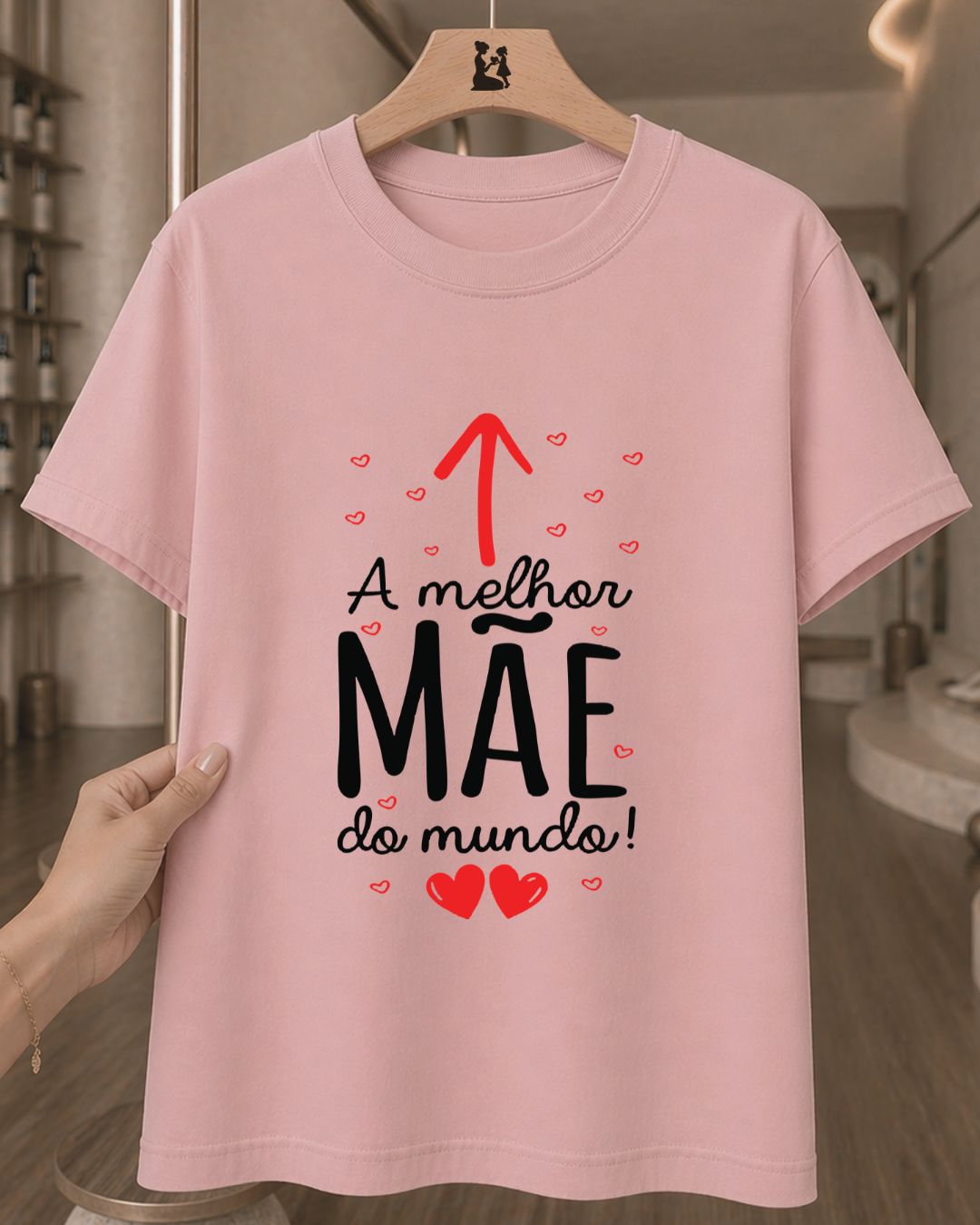 Camiseta Feminina A Melhor Mãe Do Mundo