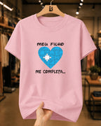Camiseta Feminina Meu Filho Me Completa