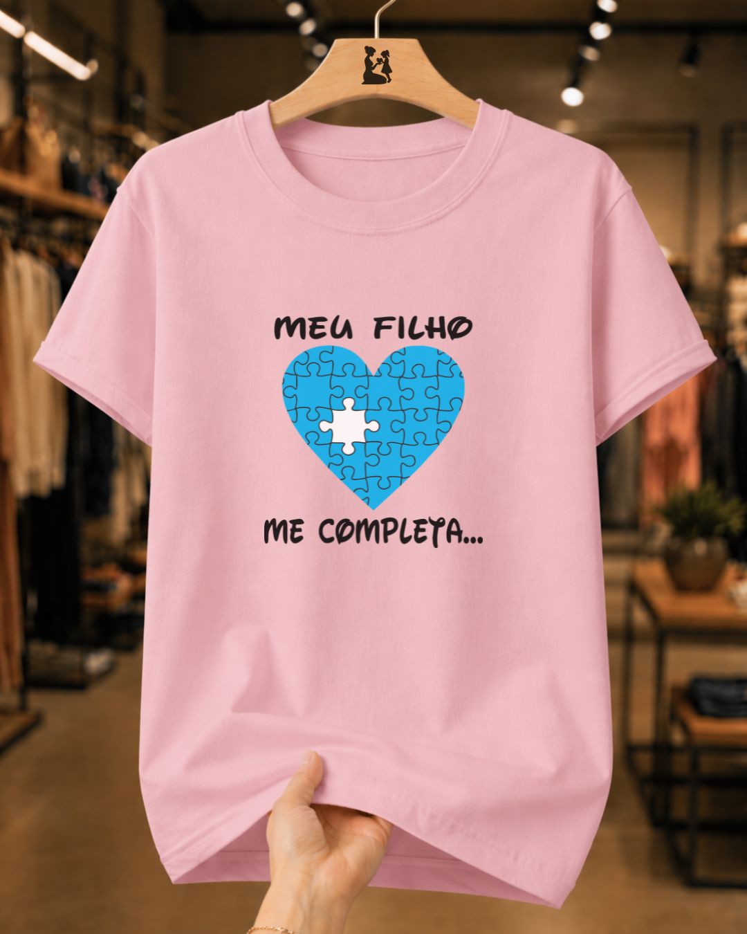 Camiseta Feminina Meu Filho Me Completa