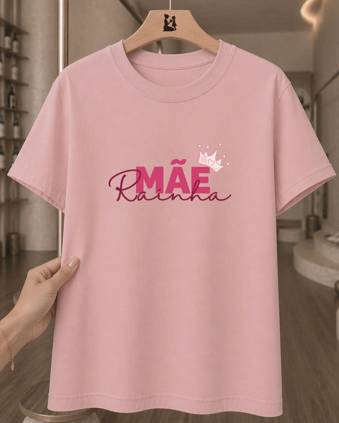 Camiseta Feminina Mãe Rainha