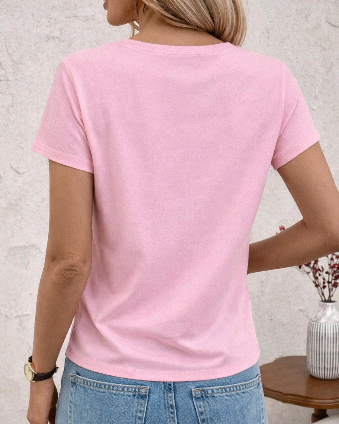 Camiseta Feminina 100% Algodão "Minha Força" Dia Das Mães