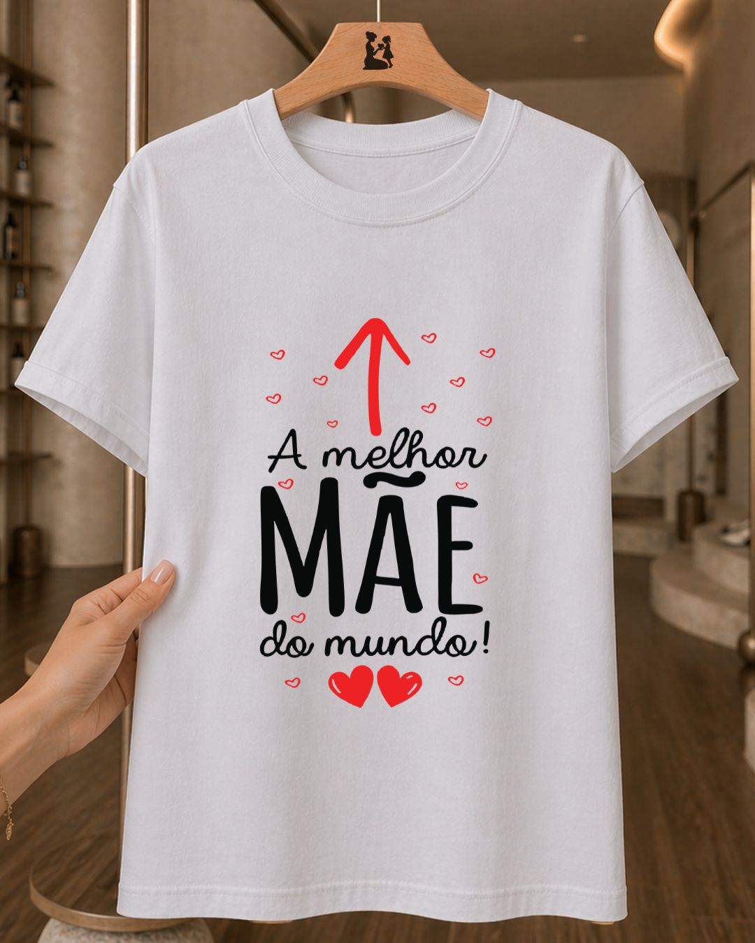 Camiseta Feminina A Melhor Mãe Do Mundo