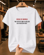 Camiseta Feminina Dia Das Mães "Eu Não Sou Sua Pariceira Não" 100% Algodão