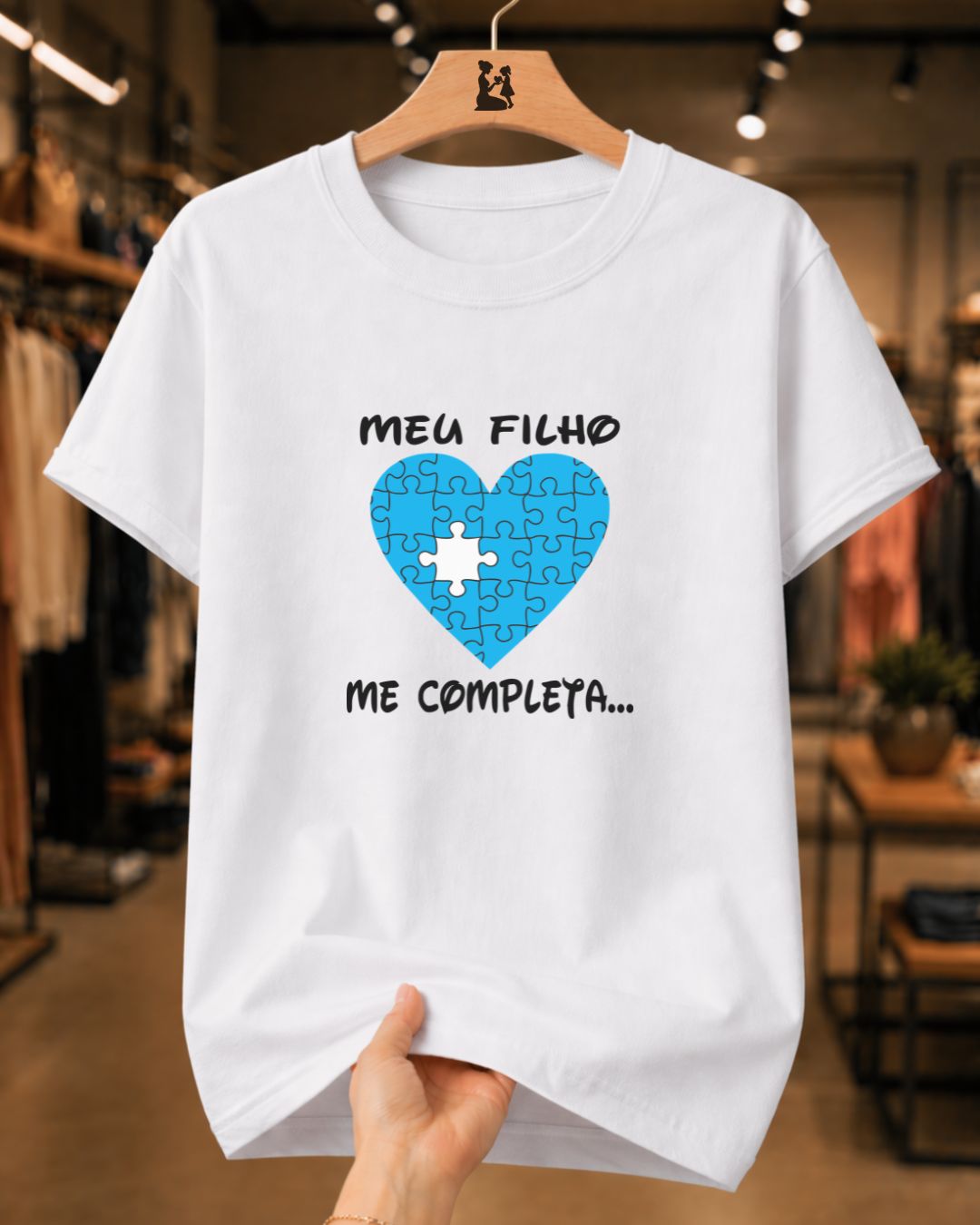 Camiseta Feminina Meu Filho Me Completa