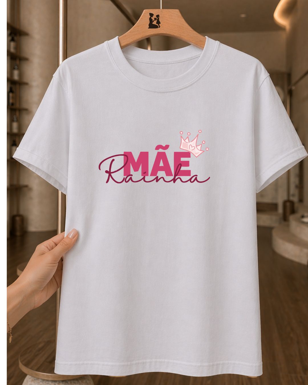 Camiseta Feminina Mãe Rainha