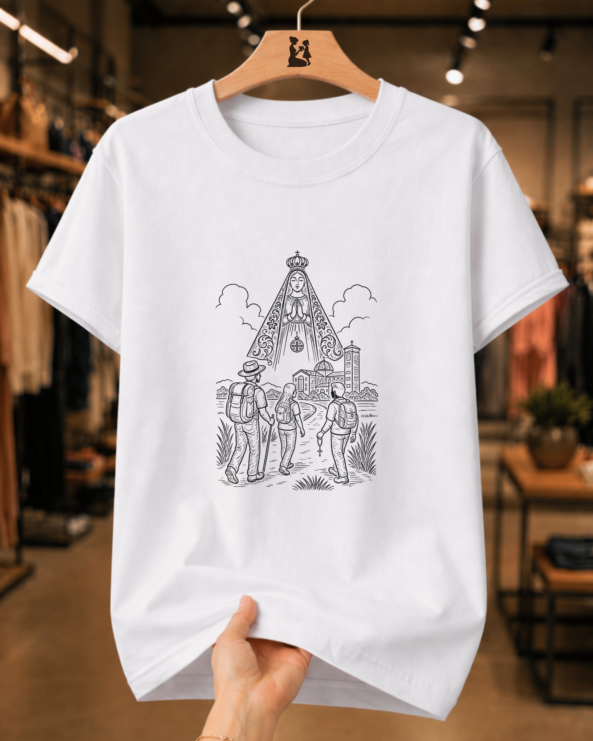 Camiseta Católica Nossa Senhora Peregrinação