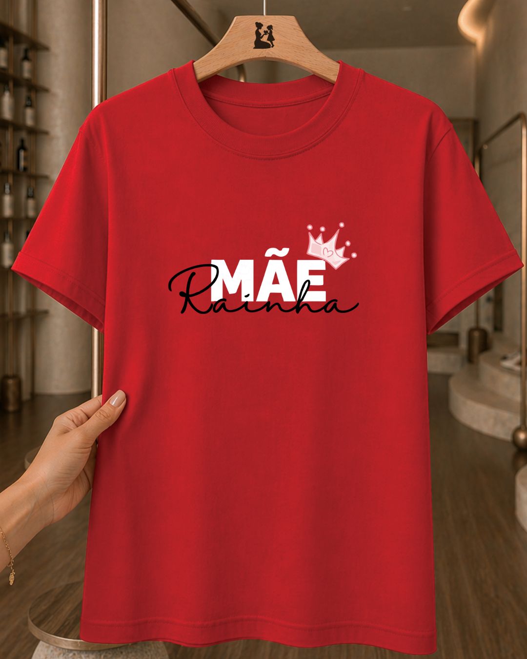 Camiseta Feminina Mãe Rainha