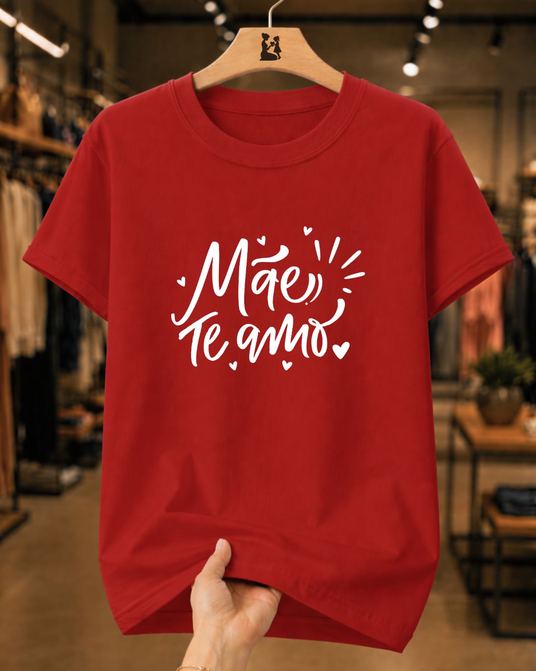 Camiseta Feminina Mãe Te Amo