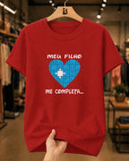 Camiseta Feminina Meu Filho Me Completa