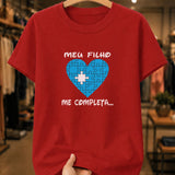 Camiseta Feminina Meu Filho Me Completa