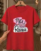 Camiseta Feminina Mãe Você É A Minha Rainha