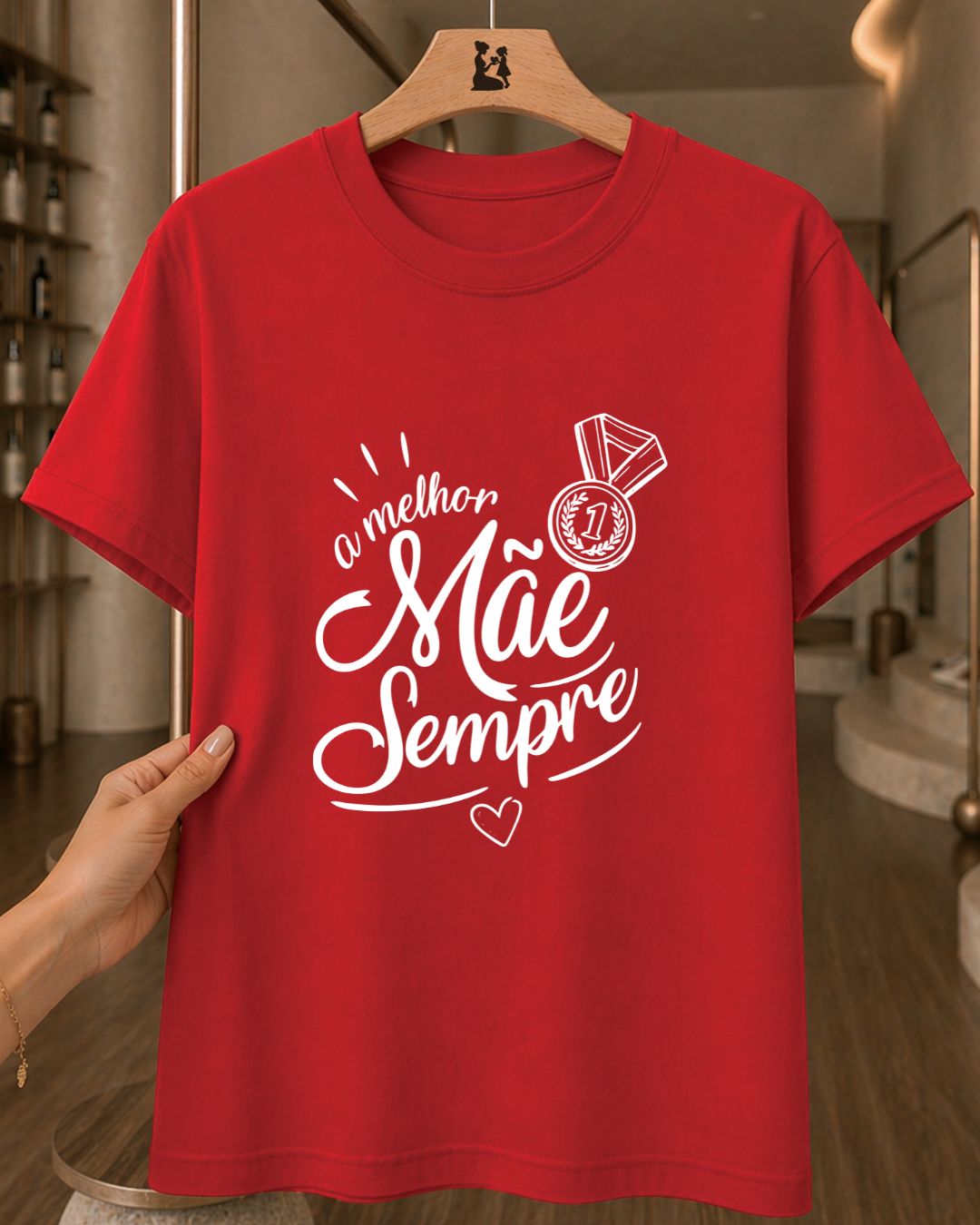 Camiseta Feminina A Melhor Mãe Sempre