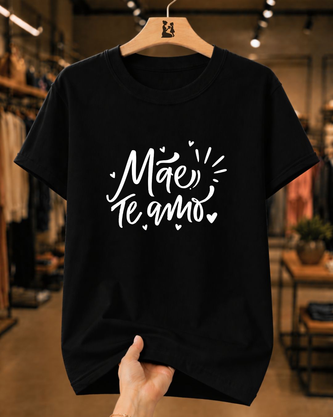 Camiseta Feminina Mãe Te Amo