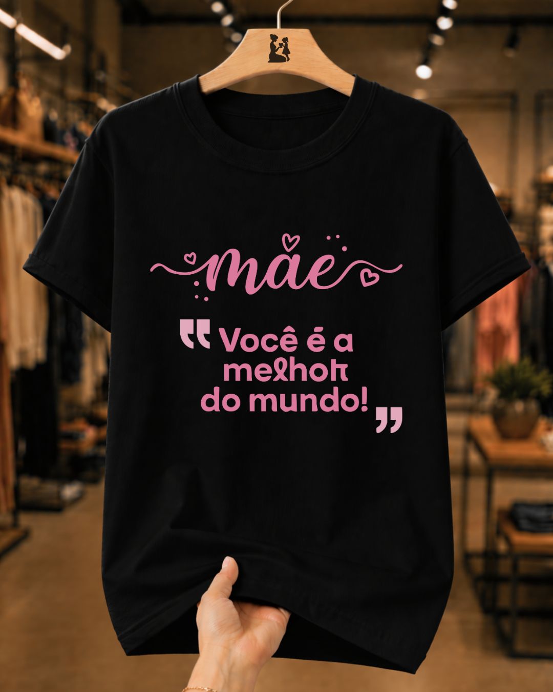 Camiseta Feminina Mãe Você É A Melhor Do Mundo