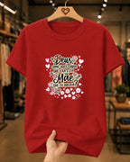 Camiseta Dia Das Mães Feminina "Deus Como Você Sabia" 100% Algodão