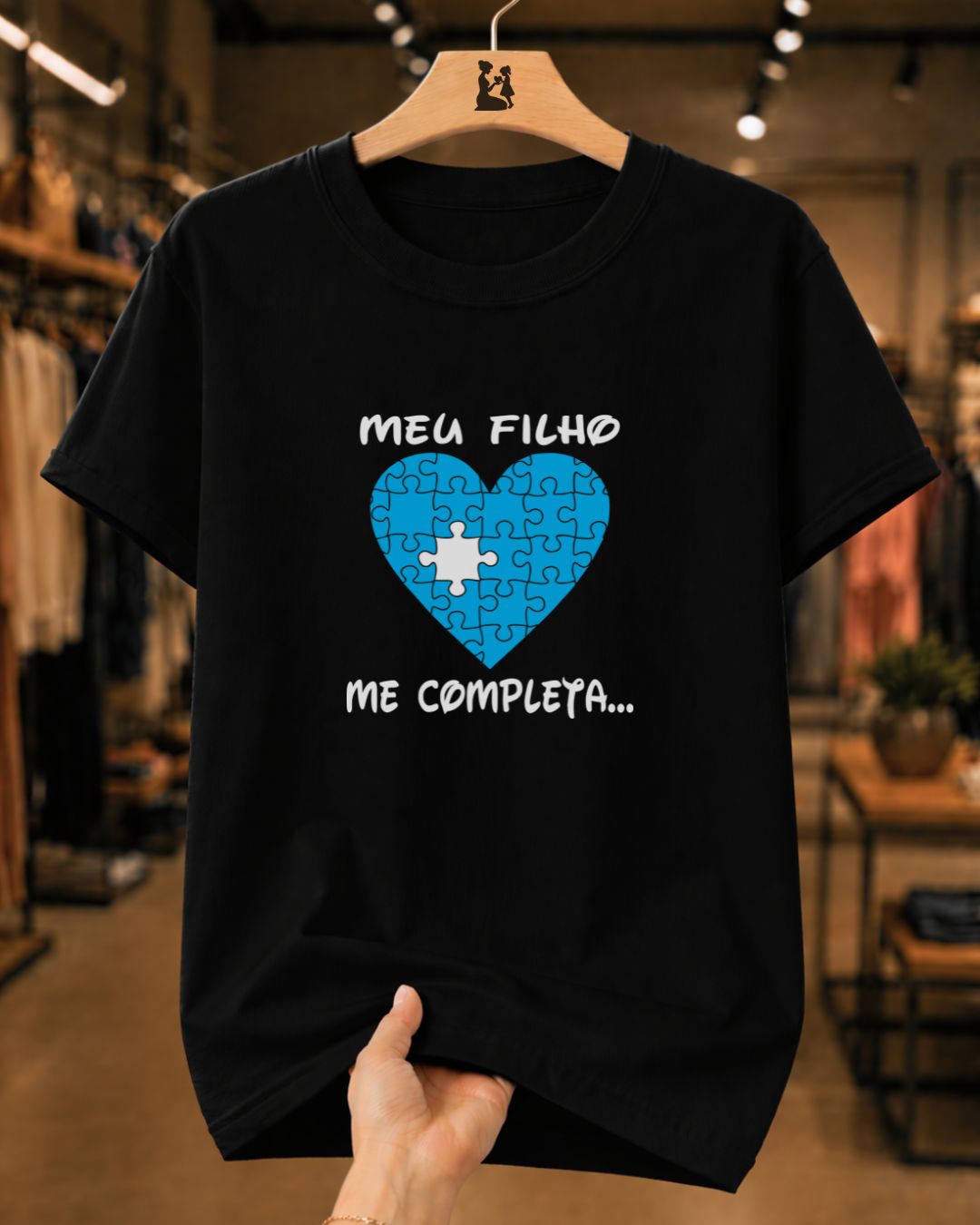 Camiseta Feminina Meu Filho Me Completa