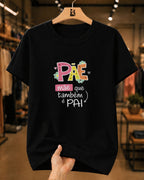 Camiseta Feminina Pãe Mãe Que Também É Pai