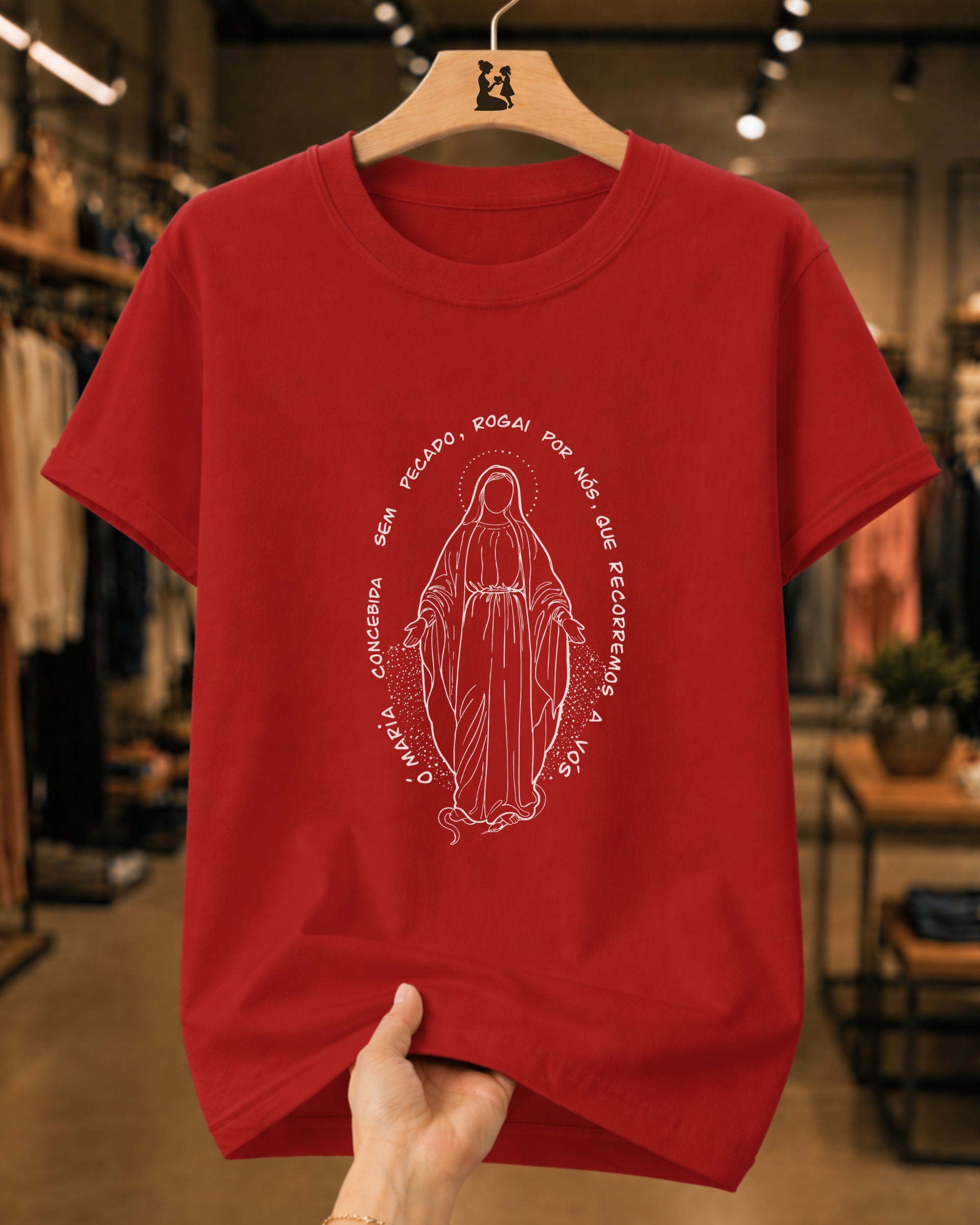 Camiseta Católica Maria Concebida Sem Pecado
