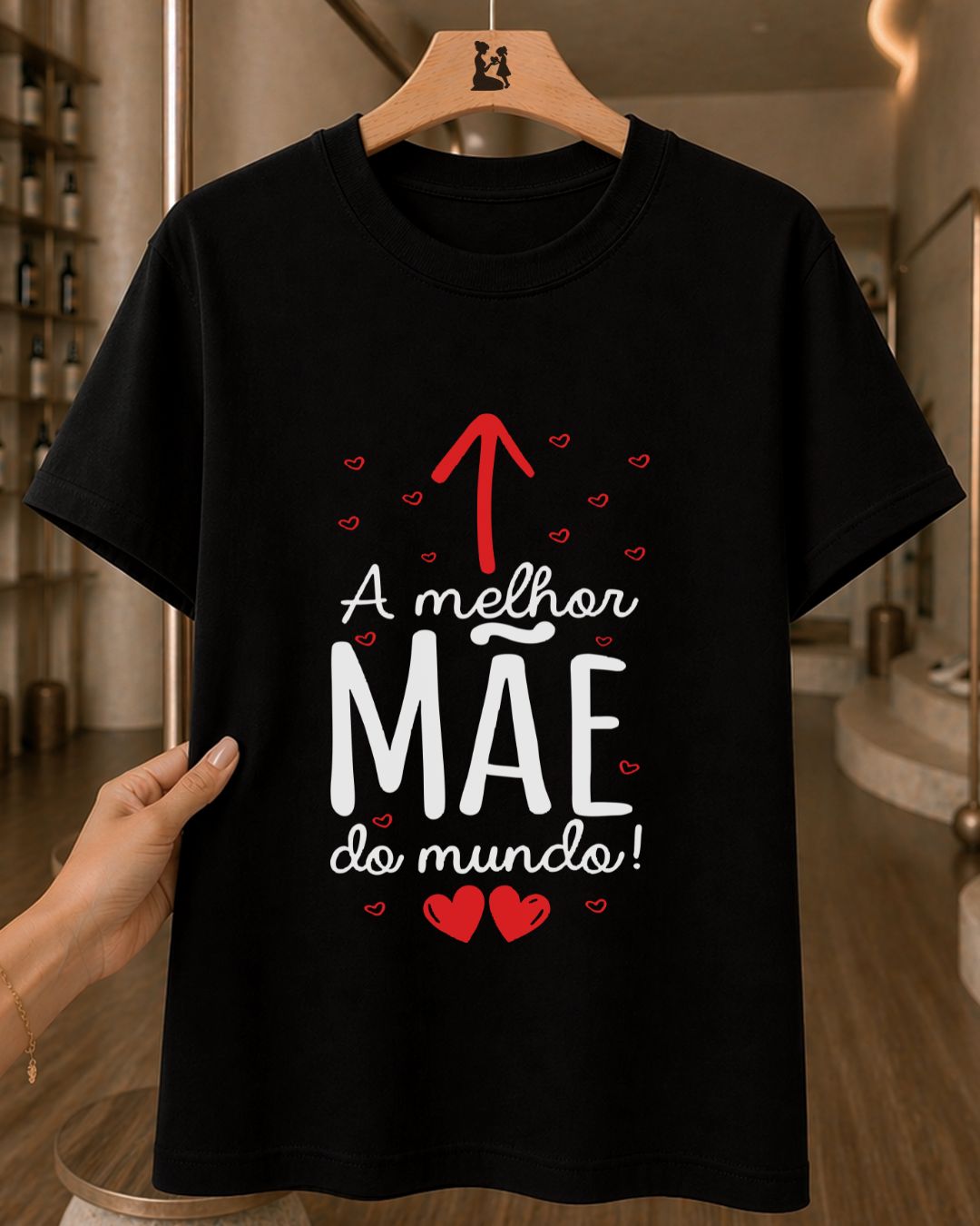 Camiseta Feminina A Melhor Mãe Do Mundo