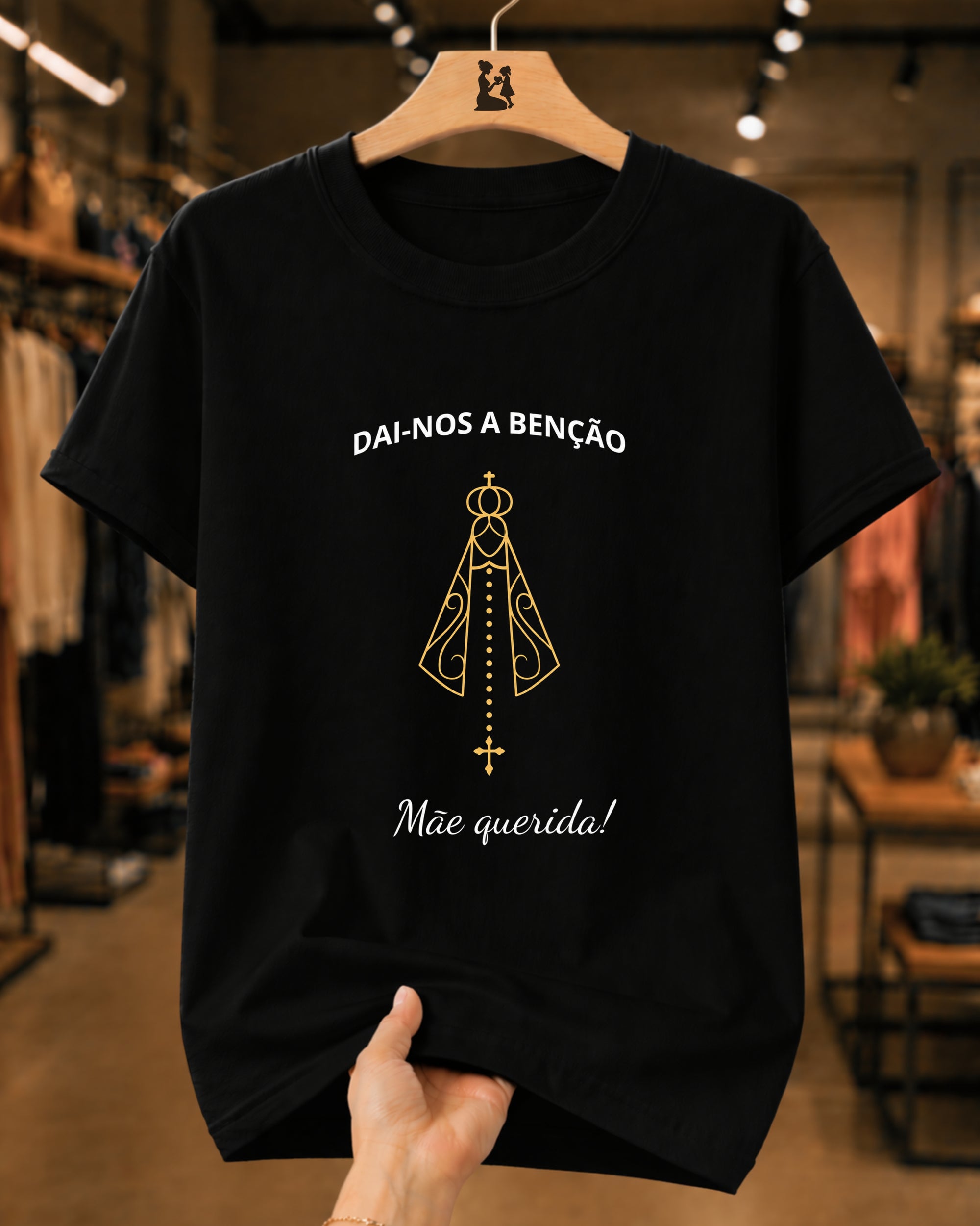 Camiseta Católica Nossa Senhora Bênção