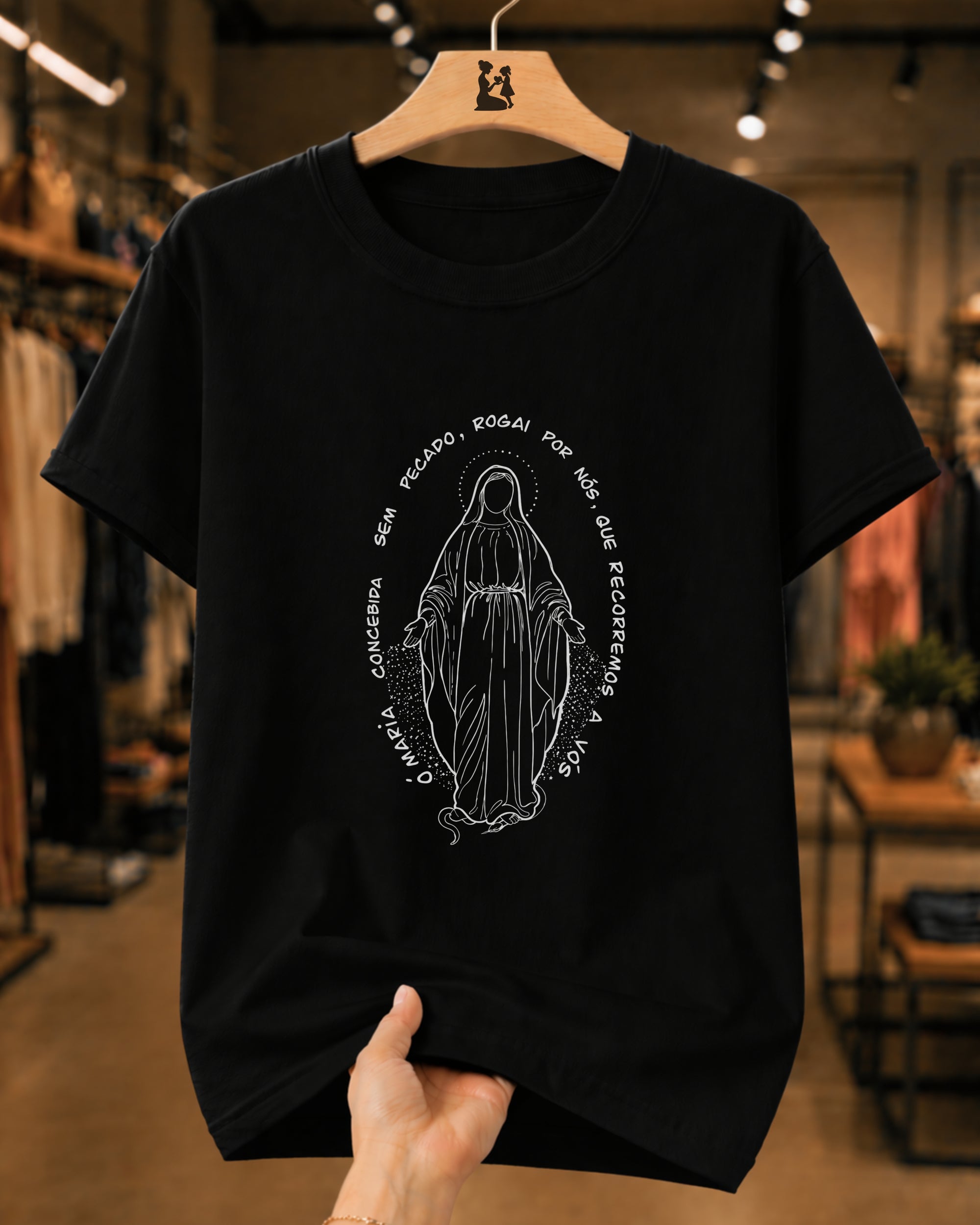 Camiseta Católica Maria Concebida Sem Pecado