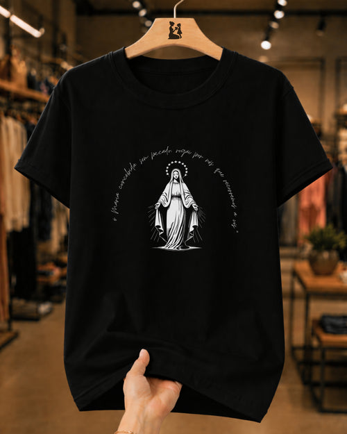 Camiseta Católica Maria Concebida Sem Pecado