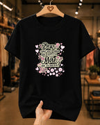 Camiseta Dia Das Mães Feminina "Deus Como Você Sabia" 100% Algodão
