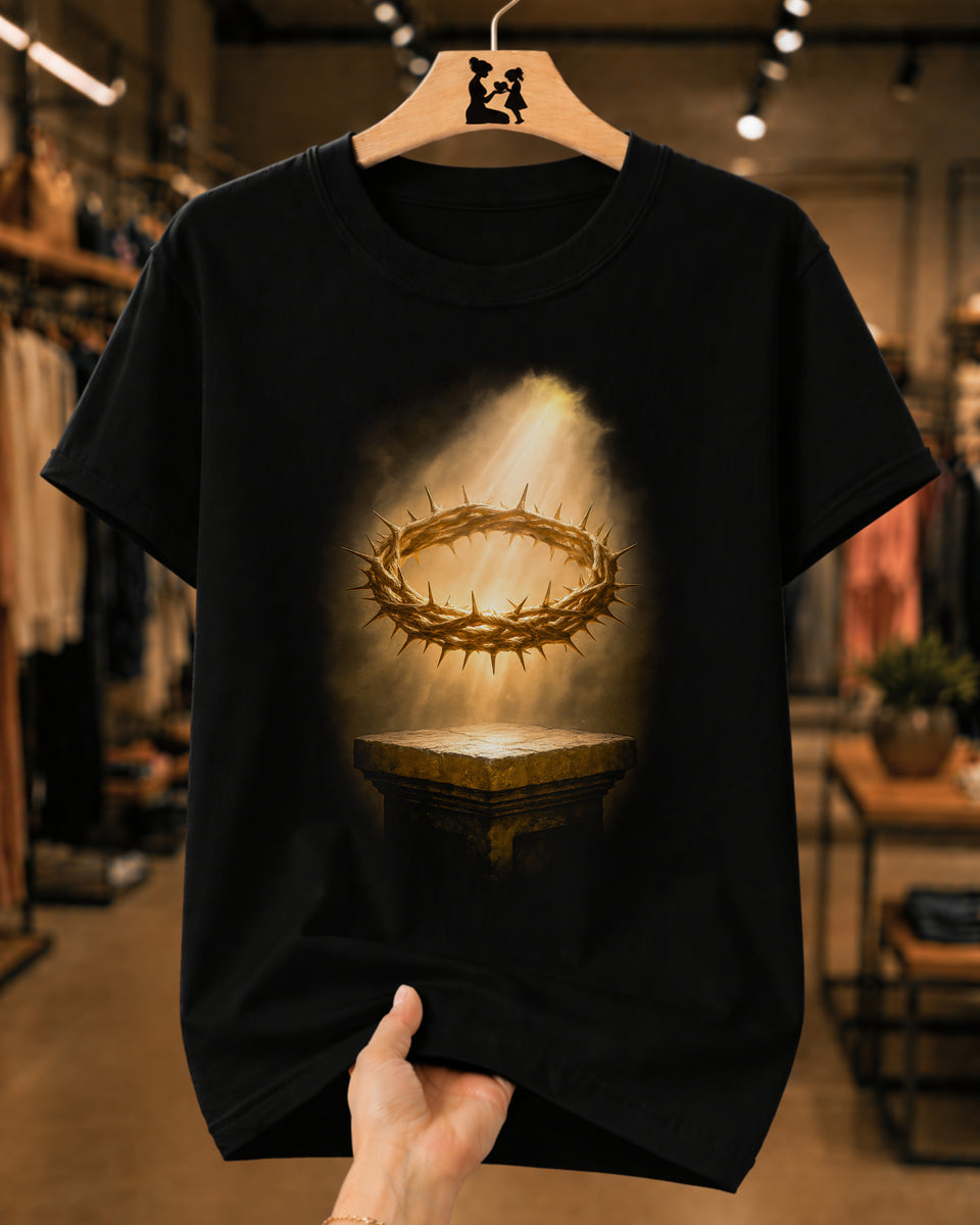 Camiseta Feminina Coroa De Espinhos De Jesus