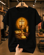 Camiseta Feminina Santa Ceia Cristã