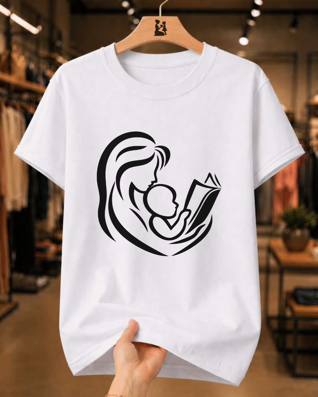 Camiseta Feminina Histórias No Colo De Mãe
