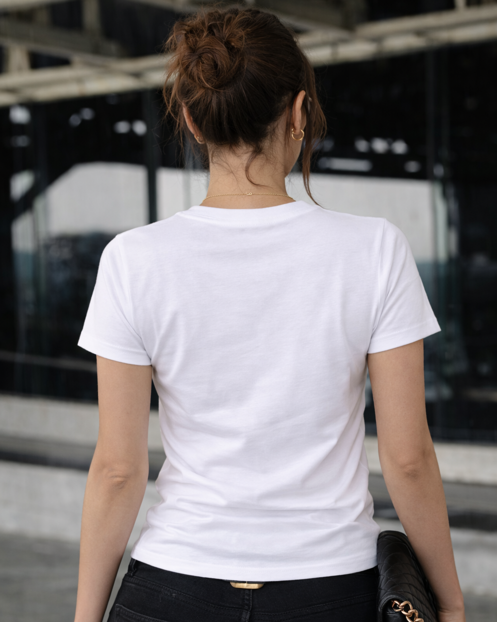 Camiseta Feminina 100% Algodão "Minha Força" Dia Das Mães