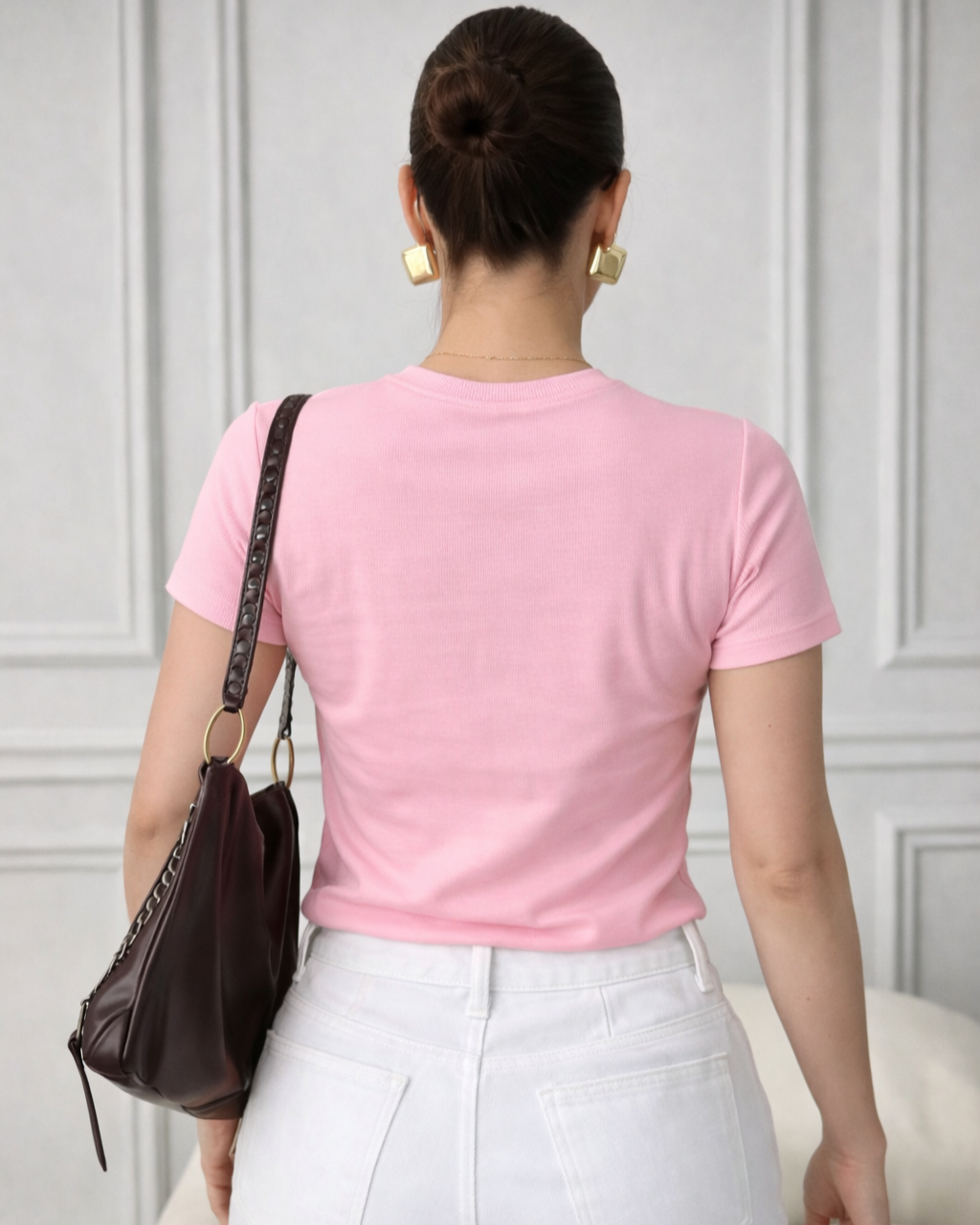 Camiseta Feminina 100% Algodão Frase "Melhor Mãe" Dia Das Mães
