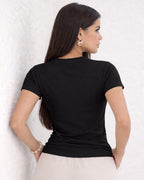 Camiseta 100% Algodão Feminina "Amor De Mãe É Eterno" Dia Das Mães