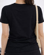 Camiseta 100% Algodão Feminina "Em Casa A Gente Conversa Mãe" Dia Das Mães