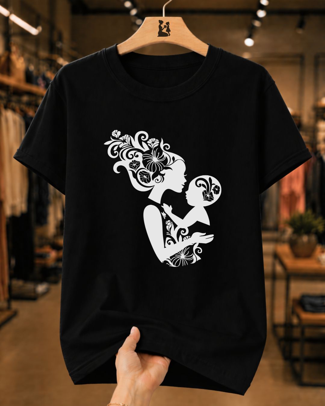 Camiseta Feminina Laço Eterno De Mãe