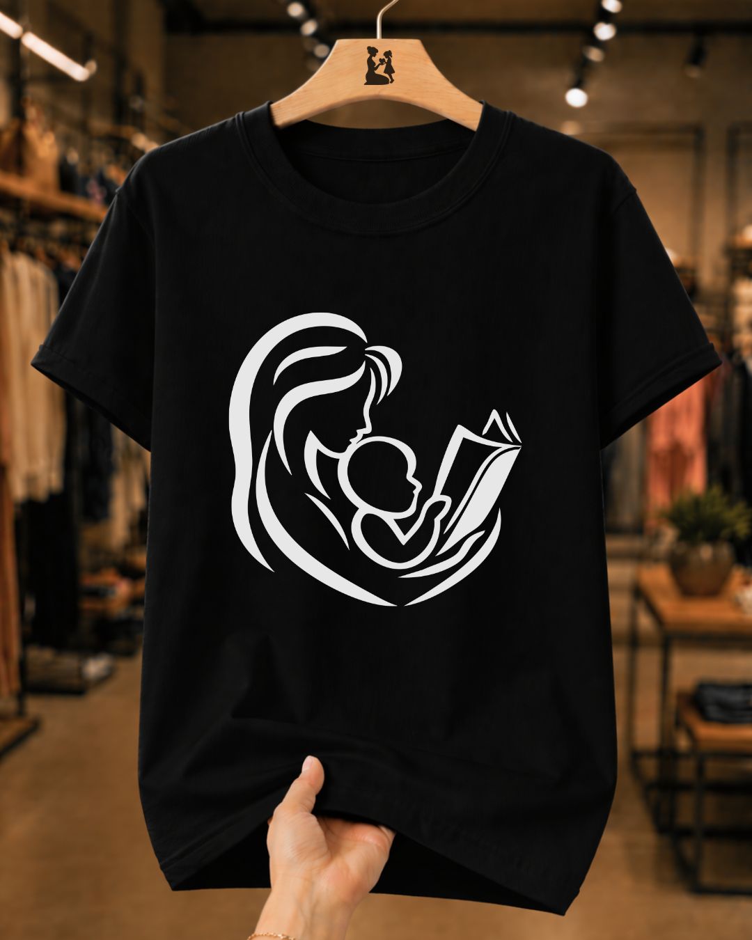 Camiseta Feminina Histórias No Colo De Mãe