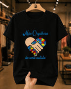 Camiseta Feminina Mãe Orgulhosa De Uma Autista