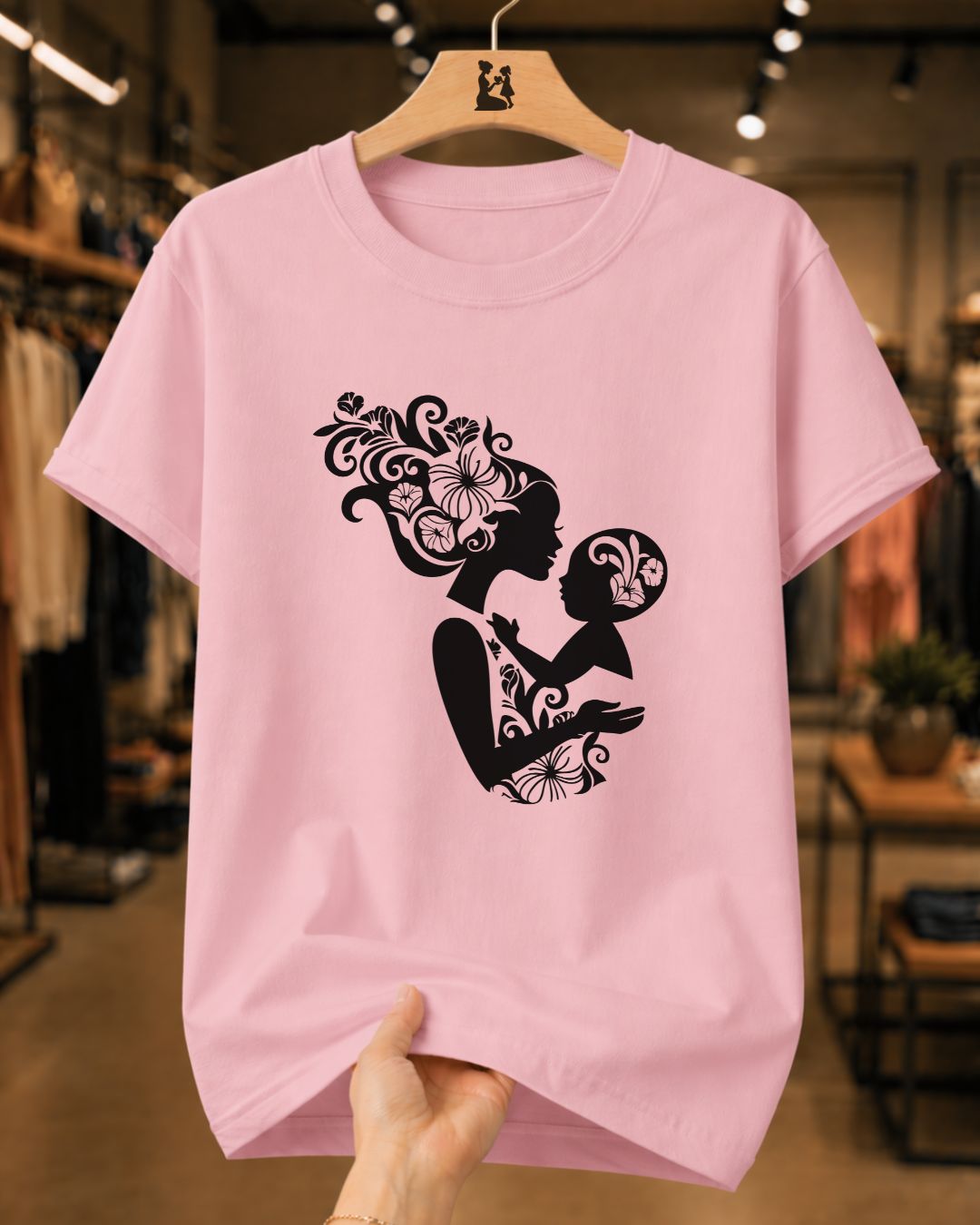 Camiseta Feminina Laço Eterno De Mãe