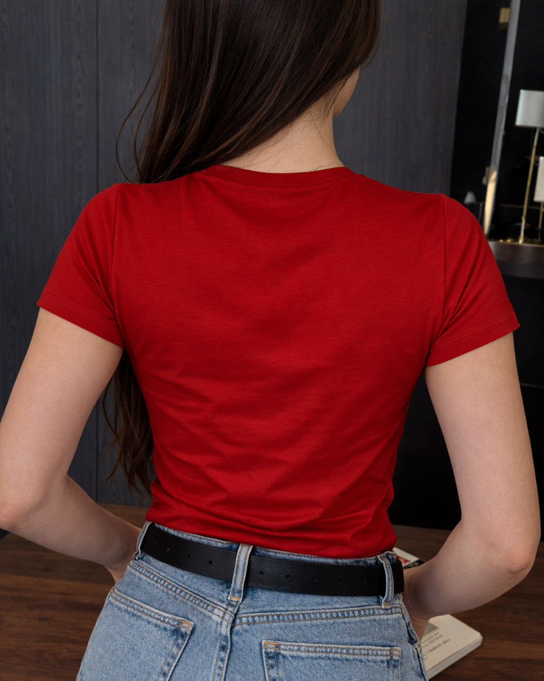 Camiseta 100% Algodão Feminina "Amor De Mãe É Eterno" Dia Das Mães