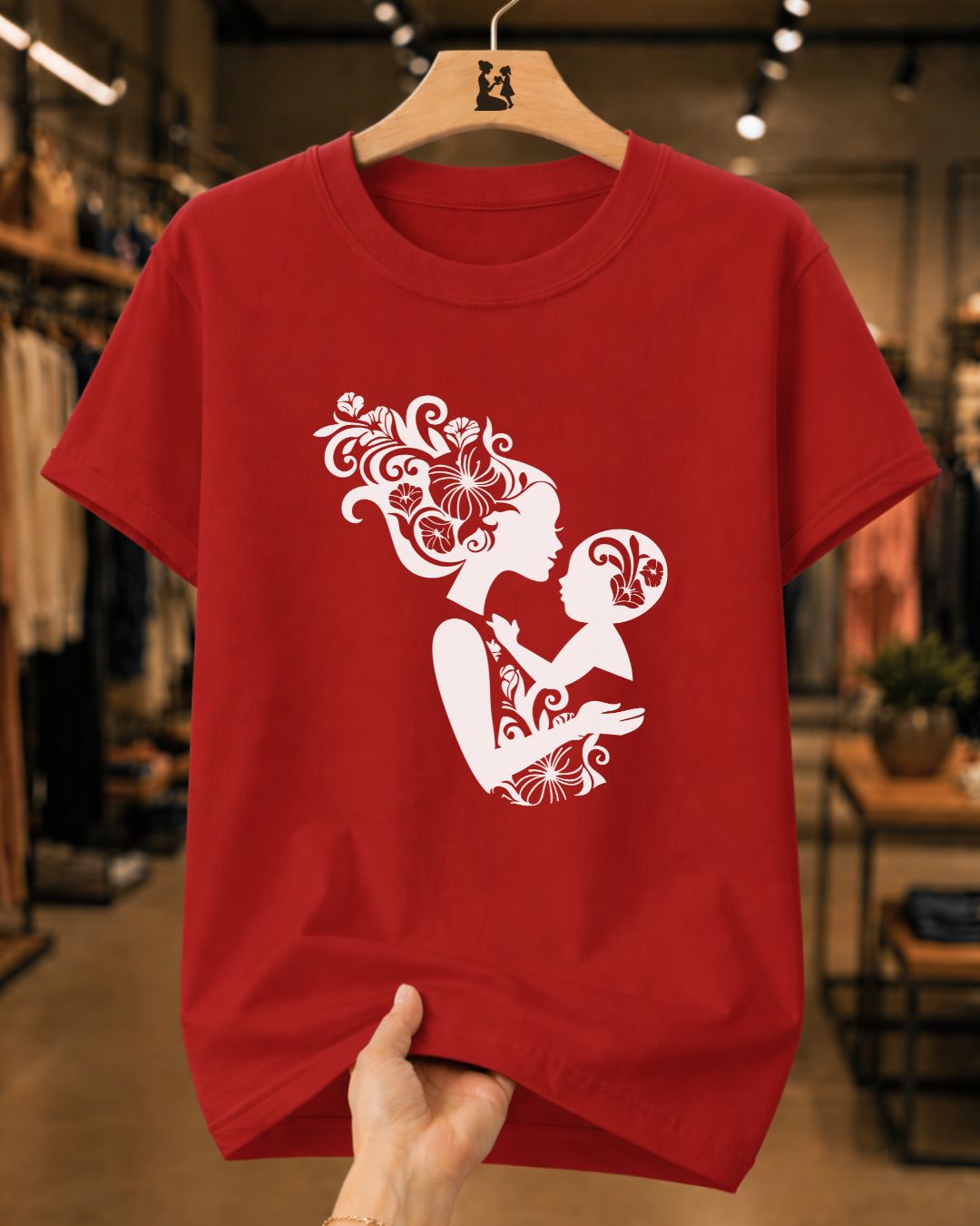 Camiseta Feminina Laço Eterno De Mãe