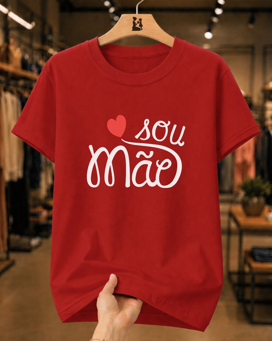 Camiseta Feminina Sou Mãe