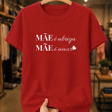 Camiseta Feminina Mãe É Abrigo Mãe É Amar